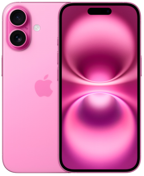 Смартфон Apple iPhone 16 128GB pink