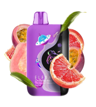 Сигарета электронная ELFBAR GH33000 Pro Grapefruit Passion Guava