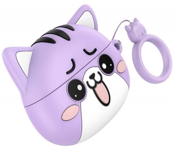 Наушники HOCO Bluetooth EW48 Purple Cat