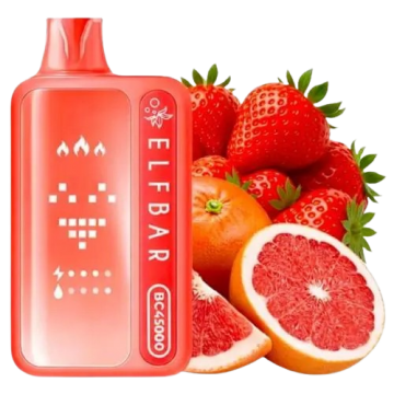 Сигарета электронная ELFBAR BC45000 Strawberry Grapegruit