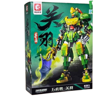 Конструктор Sembo Робот Генерал (зелёный)