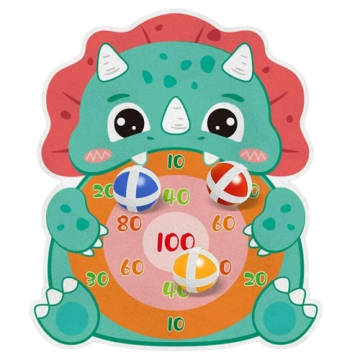 Игрушка интерактивная Dinosaur Athletic Gun на липучках + мишень