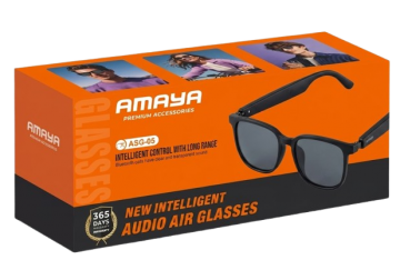 Очки-смарт Amaya ASG-05 Bluetooth Music Black 
