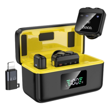 Микрофон петличный Hoco L17 Dual Type-C/iPhone