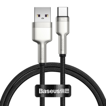 USB cable Type-C Baseus Cafule Metal 66W 1m недляSamsung