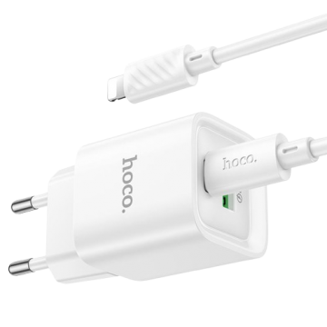 СЗУ iPhone 5 HOCO C147A PD20W+QC3.0 Type-C to Lighting