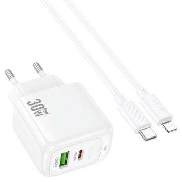 СЗУ iPhone 5 HOCO CS55A PD30W+QC3.0 (C to iP)