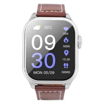 Часы-смарт Hoco Smart Sports Watch Y17 Call Version Silver