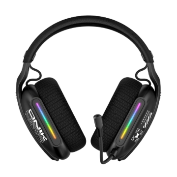 Наушники ONIKUMA Bluetooth GT808 Tri-Mode Headphones 2.4GHz Black
