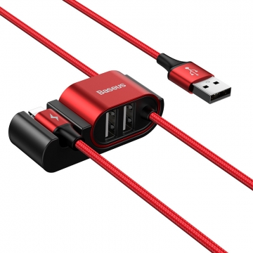USB cable iPhone 5 Baseus CALHZ-09 для заднего пассажира