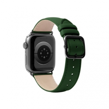 Ремешки для Apple watch WA17 leather green (42/44/45/49mm)
