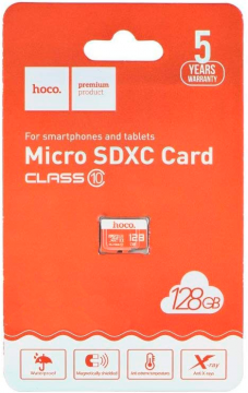 Micro SD 128 GB Class 10 Hoco